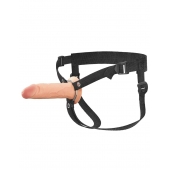 Полый страпон на ремнях 6’’ Hollow Silicone Strap-on - Pipedream - купить с доставкой в Нижнем Новгороде