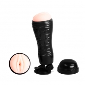 Мастурбатор-вагина Flora с присоской в основании - Baile - в Нижнем Новгороде купить с доставкой