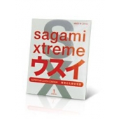 Ультратонкий презерватив Sagami Xtreme SUPERTHIN - 1 шт. - Sagami - купить с доставкой в Нижнем Новгороде