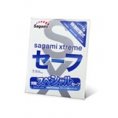 Презерватив Sagami Xtreme Ultrasafe с двойным количеством смазки - 1 шт. - Sagami - купить с доставкой в Нижнем Новгороде