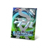 Презерватив Sagami Xtreme Mint с ароматом мяты - 1 шт. - Sagami - купить с доставкой в Нижнем Новгороде