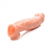 Телесная насадка для увеличения члена 2 Inch Extender Sleeve - XR Brands - в Нижнем Новгороде купить с доставкой