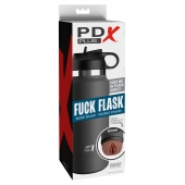 Смуглый мастурбатор-вагина в корпусе-бутылке F*ck Flask - Pipedream - в Нижнем Новгороде купить с доставкой