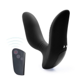 Черный вибромассажер простаты 3,5’’ Remote Control Curve P-spot Massager - 12 см. - Erokay - в Нижнем Новгороде купить с доставкой
