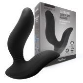 Черный вибромассажер простаты 3,5’’ Curve P-spot Massager - 12 см. - Erokay - в Нижнем Новгороде купить с доставкой