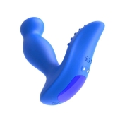 Синий вибромассажер простаты 3,5’’ Remote Control P-spot Massager - 12,5 см. - Erokay - в Нижнем Новгороде купить с доставкой