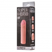 Фаллоудлинитель SUPER HERO Tempter - 16 см. - Lola Games - в Нижнем Новгороде купить с доставкой