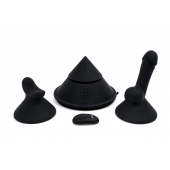 Конусный вибромассажер Cowgirl Cone с 2 насадками - CowGirl - купить с доставкой в Нижнем Новгороде