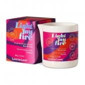 Массажная свеча Light My Fire Coconut с ароматом кокоса - 65 гр. - Love to Love - купить с доставкой в Нижнем Новгороде