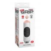 Мастурбатор-вагина Extreme Toyz Mega Grip Vibrating Stroker Mouth - Pipedream - в Нижнем Новгороде купить с доставкой