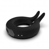 Черное эрекционное кольцо Marry Me Rechargeable Vibrating Cockring - Adrien Lastic - в Нижнем Новгороде купить с доставкой
