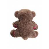 Бондажный набор: бурый мишка с розовыми оковами и наручниками - Pecado - купить с доставкой в Нижнем Новгороде