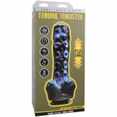 Черно-синяя мини-машина на присоске Tendril Thruster - 21,6 см. - Doc Johnson - купить с доставкой в Нижнем Новгороде