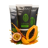 Набор из 3 съедобных лубрикантов JUJU со вкусом тропических фруктов - JuJu - купить с доставкой в Нижнем Новгороде