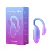 Голубой вибратор Flamingo Max - Magic Motion в Нижнем Новгороде Голубой вибратор Flamingo Max - Magic Motion