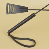 Черный кожаный стек «Сириус» - 60 см. - Sitabella - купить с доставкой в Нижнем Новгороде