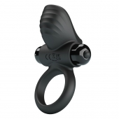 Черное эрекционное кольцо с вибрацией Adrien - Baile - в Нижнем Новгороде купить с доставкой