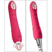 Малиновая насадка на душ с вибрацией Showers to orgasm - 20,1 см. - Orion - купить с доставкой в Нижнем Новгороде