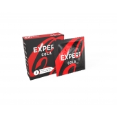 Презервативы с ароматом колы Expert Cola - 3 шт. - Expert - купить с доставкой в Нижнем Новгороде