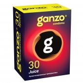 Ароматизированные презервативы Ganzo Juice - 30 шт. - Ganzo - купить с доставкой в Нижнем Новгороде