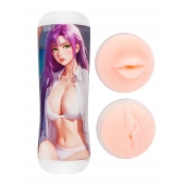 Двусторонний мастурбатор аниме - ротик и вагина - Tokyo Style - в Нижнем Новгороде купить с доставкой