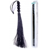 Черная силиконовая плеть - 37 см. - Boys of Toys - купить с доставкой в Нижнем Новгороде