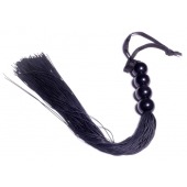 Черная силиконовая плеть - 37 см. - Boys of Toys - купить с доставкой в Нижнем Новгороде