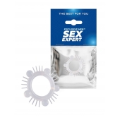 Эластичное эрекционное кольцо с шишечками и шипами - Sex Expert - в Нижнем Новгороде купить с доставкой