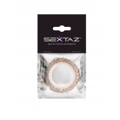 Эрекционное кольцо с бежевыми «ресничками» - Sextaz - в Нижнем Новгороде купить с доставкой