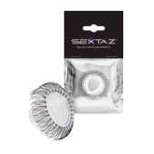 Эластичное эрекционное кольцо с длинными черными «ресничками» - Sextaz - в Нижнем Новгороде купить с доставкой