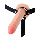 Мужской полый страпон на регулируемых ремнях - 18,5 см. - Sex Expert - купить с доставкой в Нижнем Новгороде