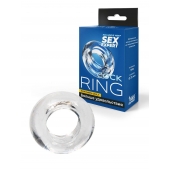 Прозрачное эрекционное кольцо-бублик - Sex Expert - в Нижнем Новгороде купить с доставкой