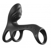 Черная насадка на пенис Ultimate Couples Cage Pro - Pipedream - в Нижнем Новгороде купить с доставкой