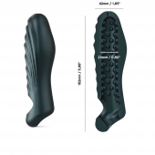 Серая силиконовая насадка на пенис с подхватом Manwan Ryzer - Manwan - в Нижнем Новгороде купить с доставкой