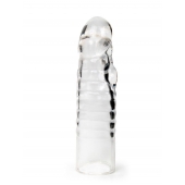 Прозрачная закрытая насадка на член - 15 см. - Sex Expert - в Нижнем Новгороде купить с доставкой