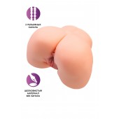 Телесный мастурбатор в форме попки с 2 любовными входами - No Name - в Нижнем Новгороде купить с доставкой