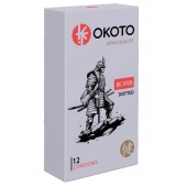 Точечные презервативы OKOTO Dotted - 12 шт. - Sitabella - купить с доставкой в Нижнем Новгороде
