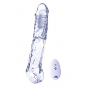 Прозрачная насадка-удлинитель Length Enhancer With Bullet с подхватом - 22,3 см. - NMC - в Нижнем Новгороде купить с доставкой