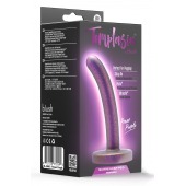 Фиолетовая насадка с гладкой поверхностью Surrender 4.75 Inch Beginner Pegging Dildo - 12 см. - Blush Novelties - купить с доставкой в Нижнем Новгороде