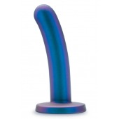Синяя насадка с гладкой поверхностью Surrender 5.75 Inch Intermediate Pegging Dildo - 14,6 см. - Blush Novelties - купить с доставкой в Нижнем Новгороде