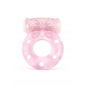 Розовое эрекционное виброкольцо с бабочкой - 1137 - в Нижнем Новгороде купить с доставкой