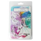 Набор из 3 эрекционных прозрачных колец - Boys of Toys - в Нижнем Новгороде купить с доставкой