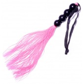 Розовая силиконовая плеть - 35,5 см. - Boys of Toys - купить с доставкой в Нижнем Новгороде