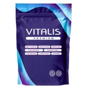 Ребристые презервативы VITALIS Premium Ribbed - 15 шт. - Vitalis - купить с доставкой в Нижнем Новгороде