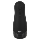 Черный вибромастурбатор с подогревом Masturbator with 3 Functions - Orion - в Нижнем Новгороде купить с доставкой