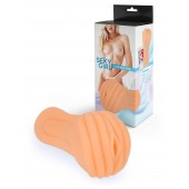 Эластичный мастурбатор в виде вагины телесного цвета - Sexy Girl - в Нижнем Новгороде купить с доставкой