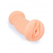 Телесный двусторонний мастурбатор с вибропулей и эрекционными кольцами в комплекте - Sexy Girl - в Нижнем Новгороде купить с доставкой