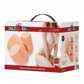 Телесный мастурбатор Liora с 2 любовными тоннелями - Baile - в Нижнем Новгороде купить с доставкой