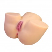 Телесный мастурбатор Liora с 2 любовными тоннелями - Baile - в Нижнем Новгороде купить с доставкой