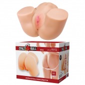 Телесный мастурбатор Olivia с 2 любовными отверстиями - Baile - в Нижнем Новгороде купить с доставкой